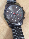Michael Kors Lexington Chronograph Black Dial Black Steel Strap Watch for Men - MK8320 Buy Now By Michael Kors