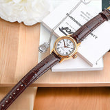 Tissot T Classic Carson White Dial Brown Leather Strap Watch For Women - T085.207.36.013.00 Buy Now By Tissot