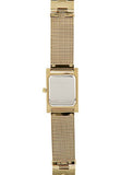 Guess Nouveau Diamonds Gold Dial Gold Mesh Bracelet Watch for Women - W0127L2 Buy Now By Guess