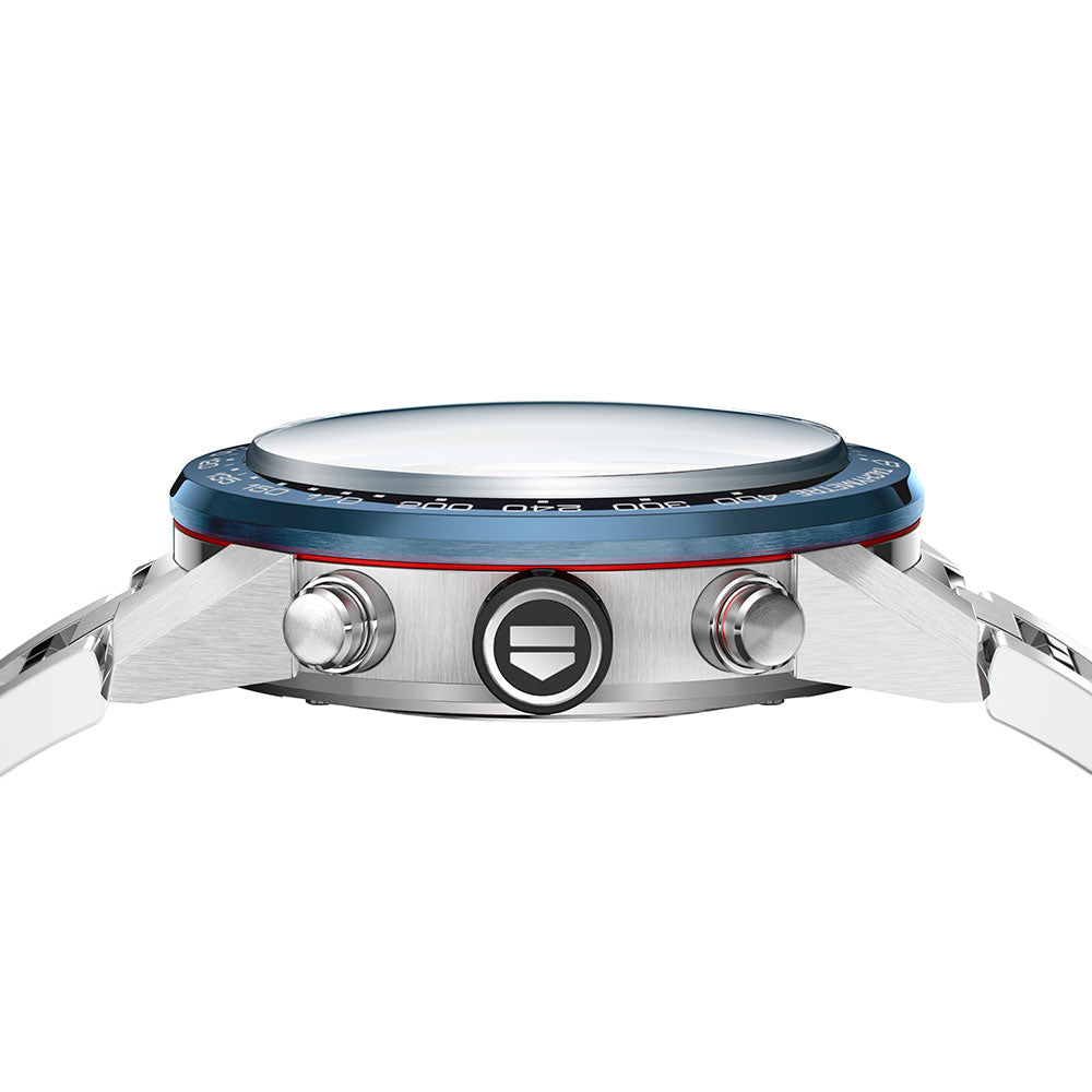 Tag Heuer Carrera Chronograph Blue Dial Silver Steel Strap Watch for Men - CBG2A11.BA0654 Buy Now By Tag Heuer