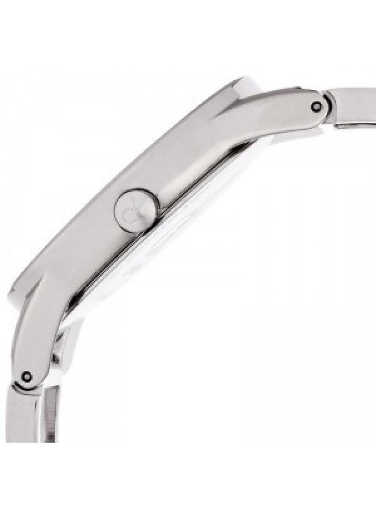 Calvin Klein Stately White Dial Silver Steel Strap Watch for Women - K3G23126 Buy Now By Calvin Klein