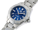 Tag Heuer Aquaracer Blue Dial Silver Steel Strap Watch for Women - WBD1412.BA0741 Buy Now By Tag Heuer