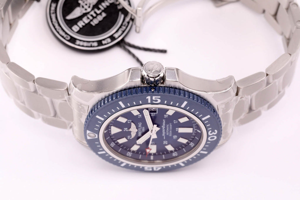 Breitling Superocean II Special Mariner Blue Ceramic Bezel 44mm Mens Watch - Y1739316/C959 Buy Now By Breitling