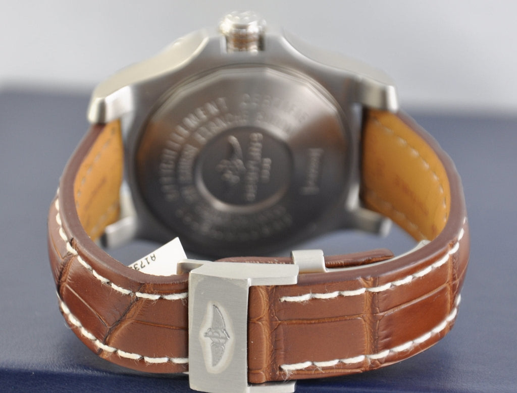 Breitling Avenger 11 Seawolf Stainless Steel Cobra Yellow Dial Mens Watch - A1733110/I519/434X Buy Now By Breitling