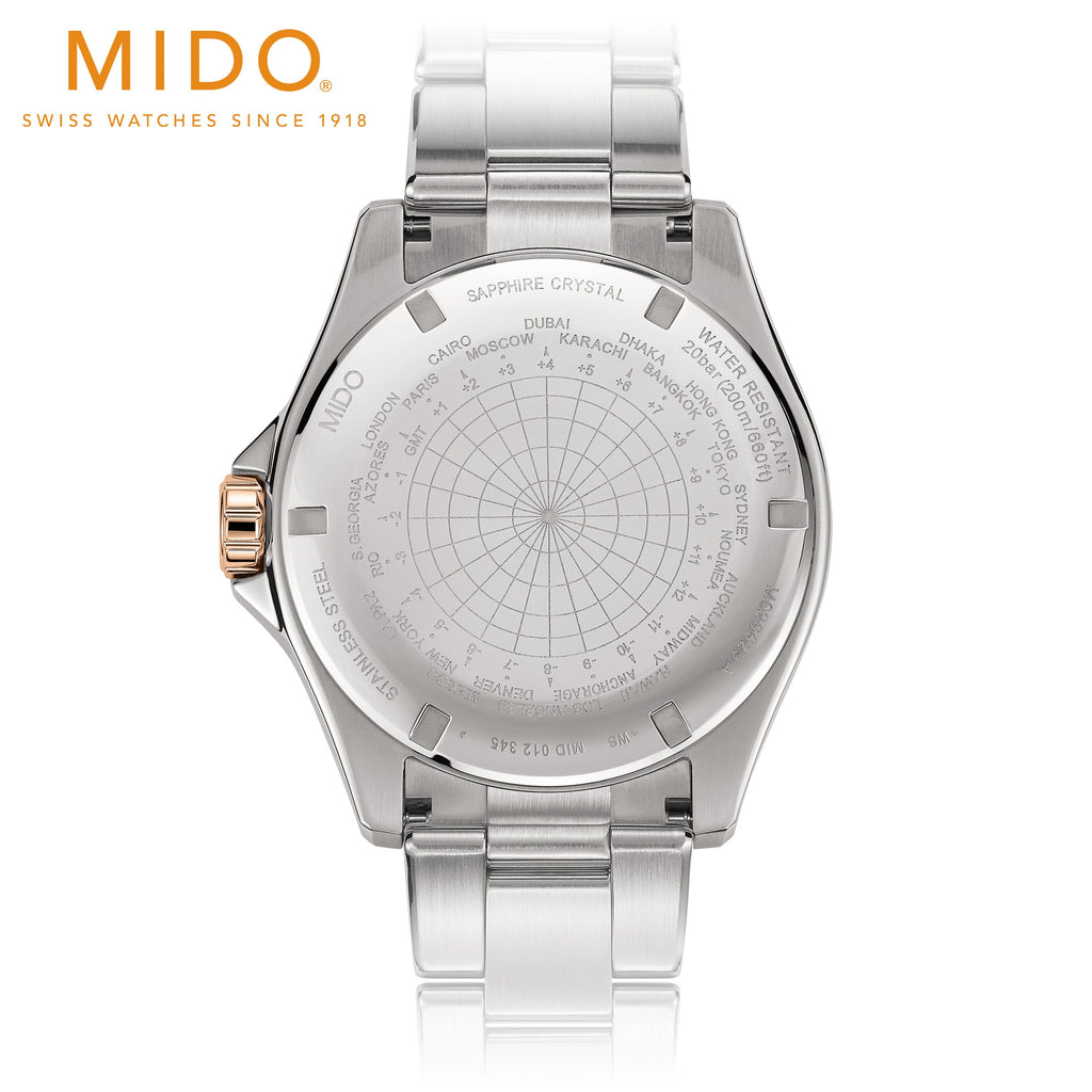 Mido Commander II Automatic Chronometer Silver Dial Two Tone Steel Strap Watch For Men - M021.431.22.071.00 Buy Now By Mido