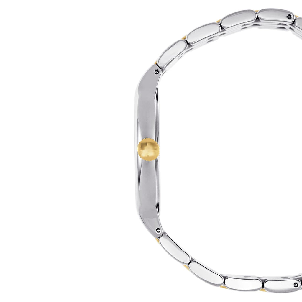 Movado Veturi Quartz Black Dial Two Tone Steel Strap Watch for Men - 0606932 Buy Now By Movado