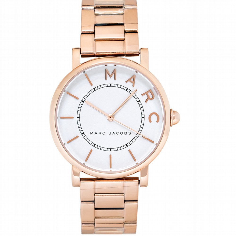 Marc Jacobs Roxy White Dial Rose Gold Steel Strap Watch for Women - MJ3523 Buy Now By Marc Jacobs