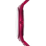 Michael Kors Slim Runway Red Dial Red Steel Strap Watch For Women - MK4505 Buy Now By Michael Kors