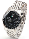 Emporio Armani Sportivo Chronograph Black Dial Silver Steel Strap Watch For Men - AR5984 Buy Now By Emporio Armani