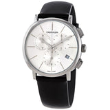Calvin Klein Posh Silver Dial Black Leather Strap Watch for Men - K8Q371C6 Buy Now By Calvin Klein