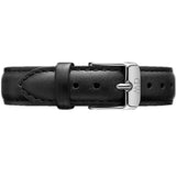 Daniel Wellington Classic Petite Sheffield Black Dial Black Leather Strap Watch For Women - DW00100236 Buy Now By Daniel Wellington