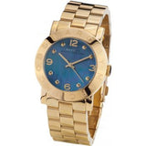 Marc Jacobs Amy Green Dial Gold Steel Strap Watch for Women - MBM8624 Buy Now By Marc Jacobs