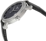 Tissot T Classic Bridgeport Black Dial Black Leather Strap Watch For Men - T097.410.16.058.00 Buy Now By Tissot