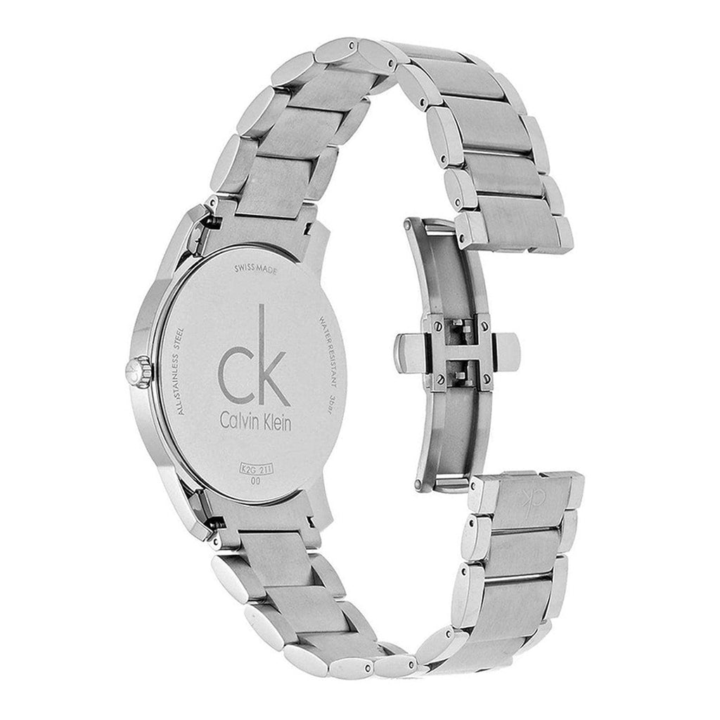 Calvin Klein City Silver Dial Silver Steel Strap Watch for Men - K2G2G146 Buy Now By Calvin Klein