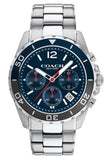 Coach Kent Chronograph Blue Dial Silver Steel Strap Watch for Men - 14602555 Buy Now By Coach