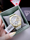 Guess Athena White Dial White Rubber Strap Watch for Women - GW0409L2 Buy Now By Guess
