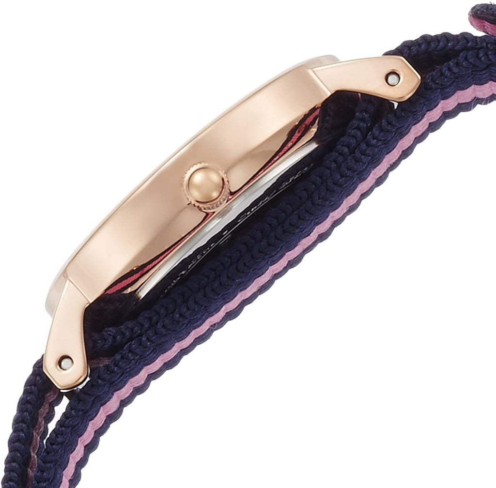 Daniel Wellington Classy Winchester White Dial Two Tone NATO Strap Watch For Women - DW00100065 Buy Now By Daniel Wellington