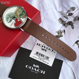 Coach Perry White Dial Brown Leather Strap Watch for Women - 14503514 Buy Now By Coach