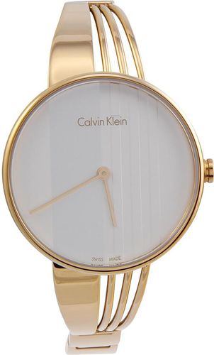 Calvin Klein Drift White Dial Rose Gold Steel Strap Watch for Women - K6S2N616 Buy Now By Calvin Klein
