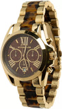 Michael Kors Bradshaw Chronograph Brown Dial Two Tone Steel Strap Watch For Women - MK5696 Buy Now By Michael Kors