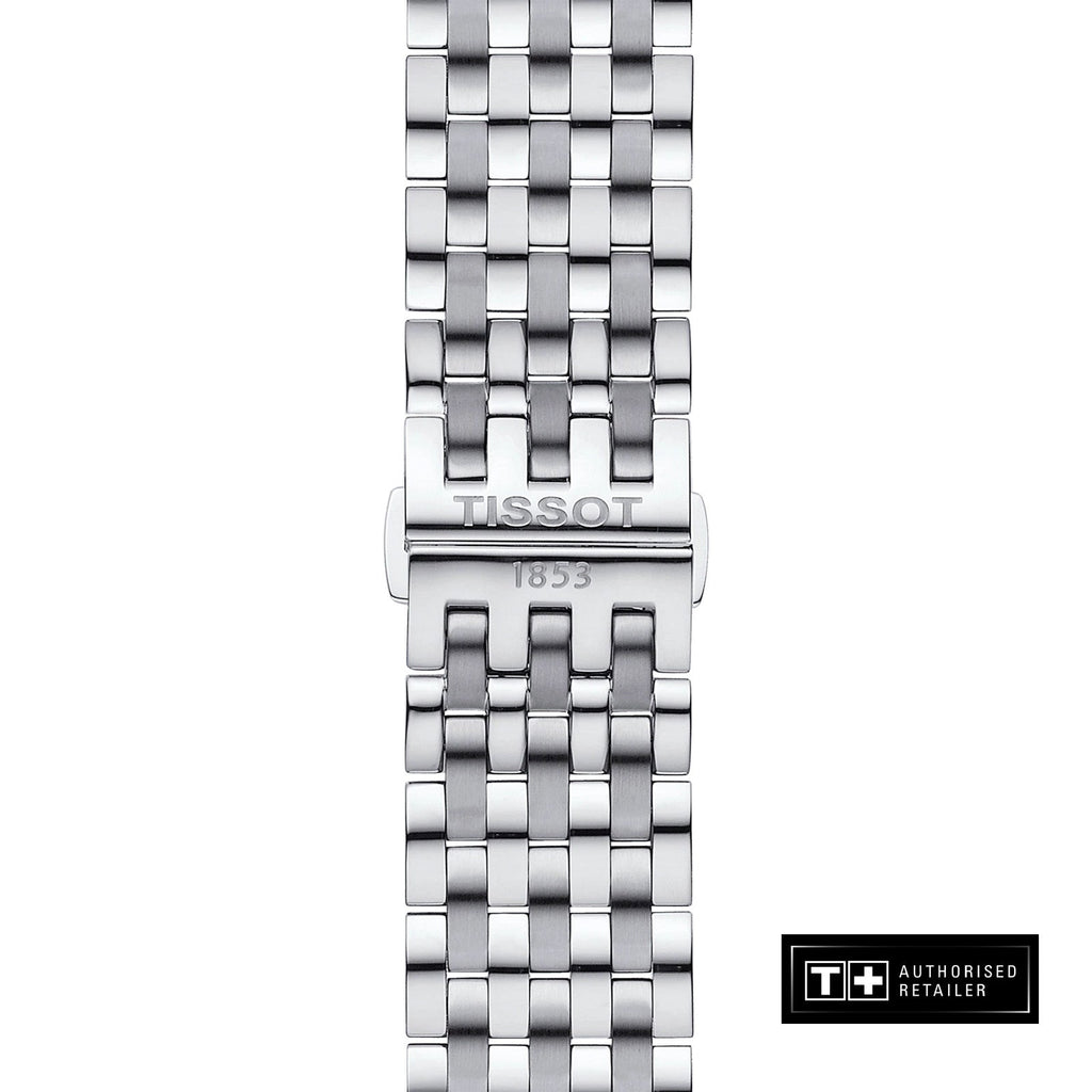 Tissot T Classic Bridgeport Silver Dial Silver Mesh Bracelet Watch For Men - T097.410.11.038.00 Buy Now By Tissot