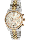 Michael Kors Lexington Chronograph Silver Dial Two Tone Steel Strap Watch for Women - MK5735 Buy Now By Michael Kors