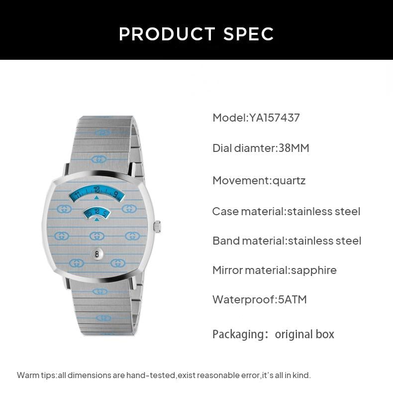 Gucci Grip Quartz Silver Dial Silver Steel Strap Watch For Women - YA157437 Buy Now By Gucci