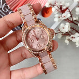 Michael Kors Blair Chronograph Rose Gold Dial Two Tone Steel Strap Watch for Women - MK5943 Buy Now By Michael Kors