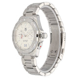 Tag Heuer Aquaracer Chronograph White Dial Silver Steel Strap Watch for Men - WAY111Y.BA0928 Buy Now By Tag Heuer