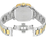 Versace Dylos Chronograph Black Dial Two Tone Steel Strap Watch for Men - VQC100016 Buy Now By Versace