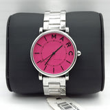 Marc Jacobs Roxy Pink Dial Silver Steel Strap Watch for Women - MJ3528 Buy Now By Marc Jacobs