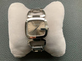 Gucci G Brown Square Brown Dial Silver Steel Strap Watch For Women - YA125402 Buy Now By Gucci