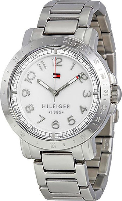 Tommy Hilfiger White Dial Silver Steel Strap Watch for Women - 1781397 Buy Now By Tommy Hilfiger