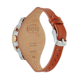 Fossil Boyfriend Chronograph White Dial Brown Leather Strap Watch for Women - ES3837 Buy Now By Fossil