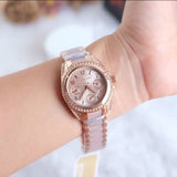 Michael Kors Blair Rose Gold Dial Two Tone Steel Strap Watch for Women - MK6175 Buy Now By Michael Kors