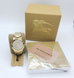 Burberry The City Gold Dial Gold Steel Strap Watch for Women - BU9033 Buy Now By Burberry