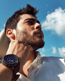 Maserati SFIDA Black Dial Black Rubber Strap Watch For Men - R8851123004 Buy Now By Maserati