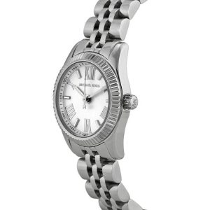 Michael Kors Lexington Quartz White Dial Silver Steel Strap Watch For Women - MK3228 Buy Now By Michael Kors
