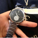 Michael Kors Portia Black Dial Silver Steel Strap Watch for Women - MK3638 Buy Now By Michael Kors