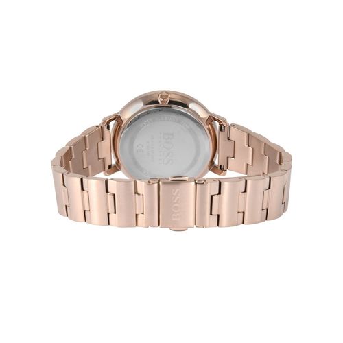 Hugo Boss Prima Gold Dial Gold Steel Strap Watch for Women - 1502571 Buy Now By Hugo Boss