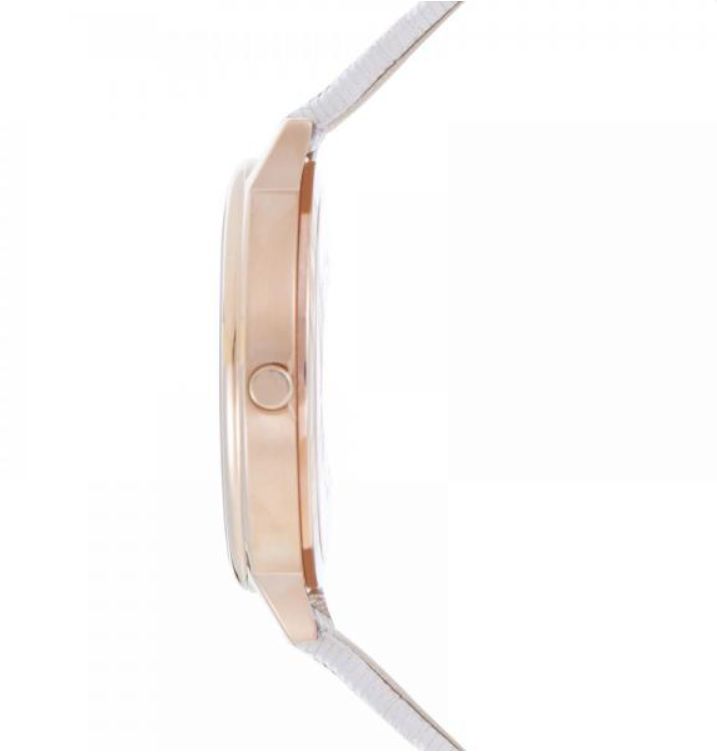 Emporio Armani Classic White Dial Beige Leather Strap Watch For Women - AR11008 Buy Now By Emporio Armani