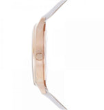 Emporio Armani Classic White Dial Beige Leather Strap Watch For Women - AR11008 Buy Now By Emporio Armani