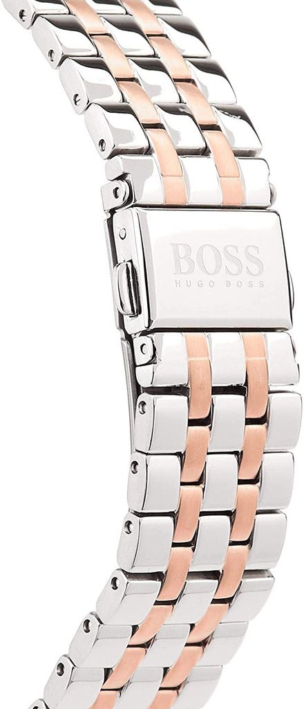 Hugo Boss Jet Silver Dial Two Tone Steel Strap Watch for Men - 1513385 Buy Now By Hugo Boss