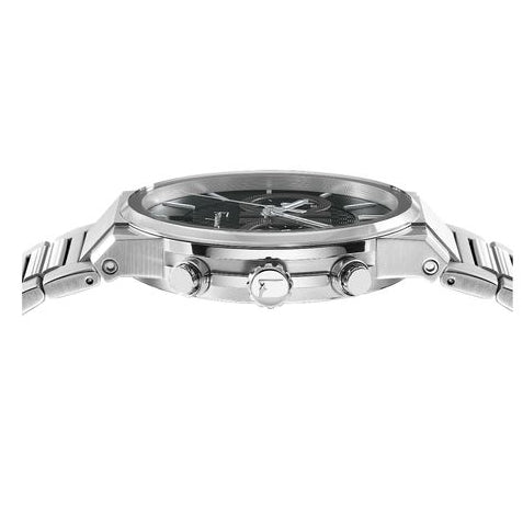 Salvatore Ferragamo Sapphire Chrono Black Dial Silver Steel Strap Watch for Men - SFME00321 Buy Now By Salvatore Ferragamo