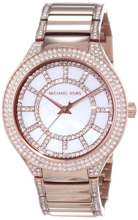 Michael Kors Kerry Mother of Pearl Dial Rose Gold Steel Strap Watch for Women - MK3313 Buy Now By Michael Kors