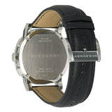 Burberry The City Black Dial Black Leather Strap Watch for Men - BU9382 Buy Now By Burberry
