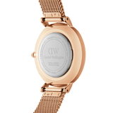 Daniel Wellington Petite Amber Brown Dial Gold Mesh Strap Watch For Women - DW00100476 Buy Now By Daniel Wellington