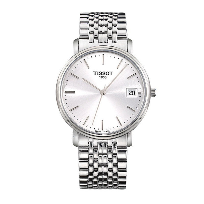 Tissot T Classic Desire Silver Dial Silver Mesh Bracelet Watch for Men - T52.1.481.31 Buy Now By Tissot