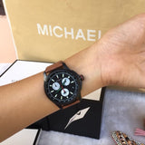 Gucci G-Timeless Chronograph Black Dial Brown Leather Strap Watch For Men - YA126271 Buy Now By Gucci