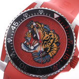 Gucci Dive Quartz Red Dial Red Rubber Strap Watch For Men - YA136315 Buy Now By Gucci